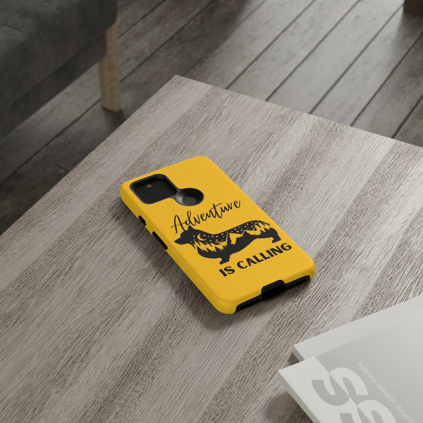 Adventure Calling Phone Case - Yellow