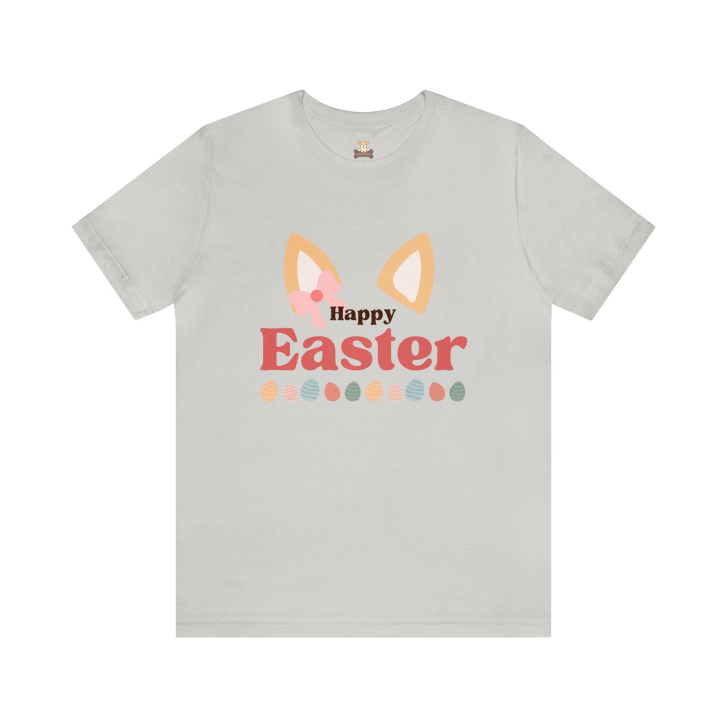 Easter Corgi Unisex Jersey Short Sleeve Tee