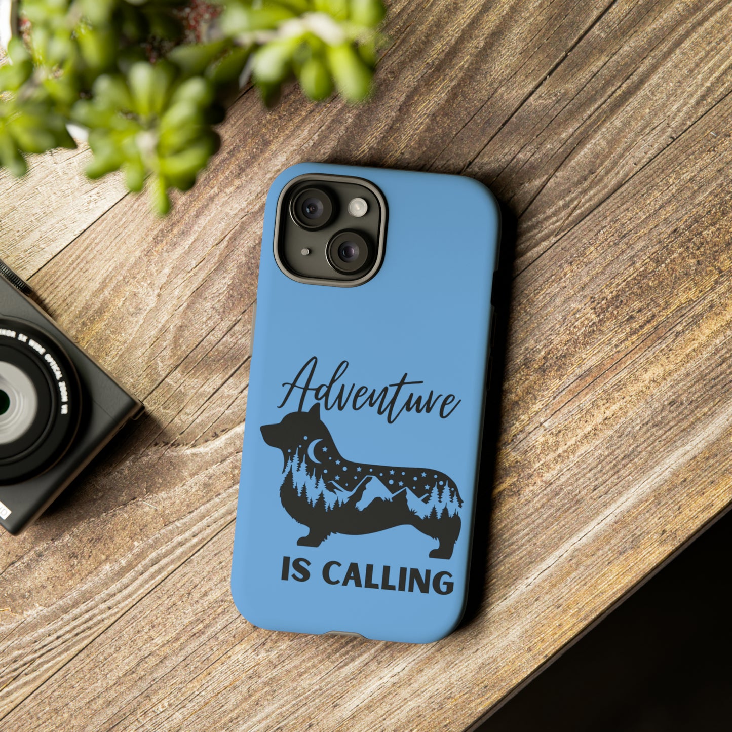 Adventure Calling Phone Case - Light Blue