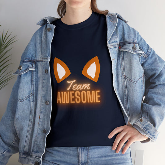 Team Awesome Unisex Heavy Cotton Tee