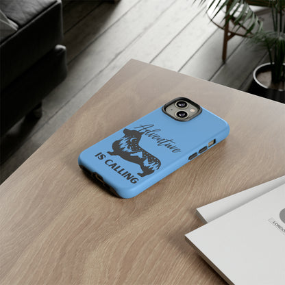 Adventure Calling Phone Case - Light Blue