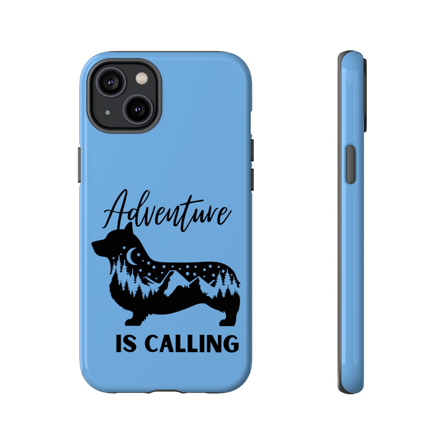 Adventure Calling Phone Case - Light Blue